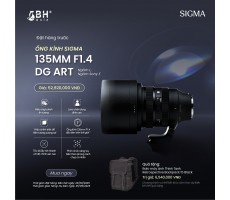 Ống kính Sigma 135mm F1.4 DG ART  Cho L Mount| Mới Chính hãng - Preoder 