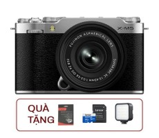 Máy ảnh Fujifilm X-M5 Kèm Kit 15-45mm Màu bạc, Mới 100% (Chính Hãng) Máy ảnh Fujifilm X-M5 Kèm Kit 15-45mm Màu bạc, Mới 100% (Chính Hãng)