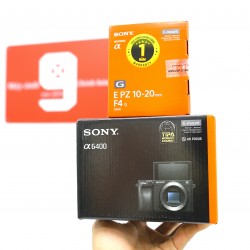 Sony A6400 + Sony Pz 10-20mm F..