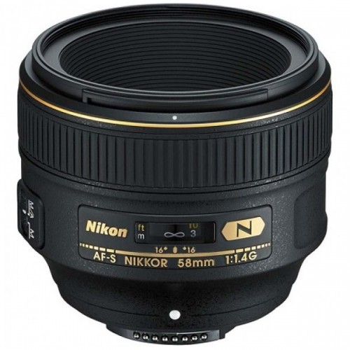 Nikon AF-S 58mm f/1.4G Nano, mới 95%