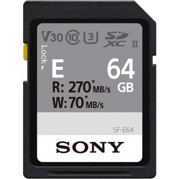 Sony SDXC UHS ii 64GB 270Mb/70..