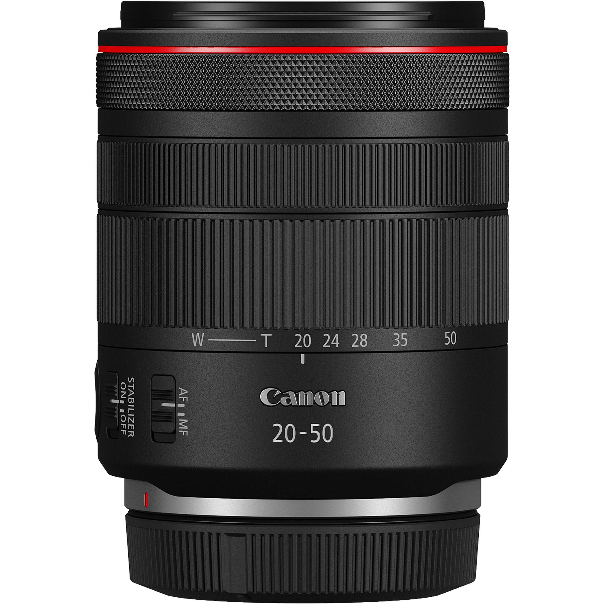Ống kính Canon RF 20-50mm f/4 L IS USM PZ cho máy ảnh R6 V