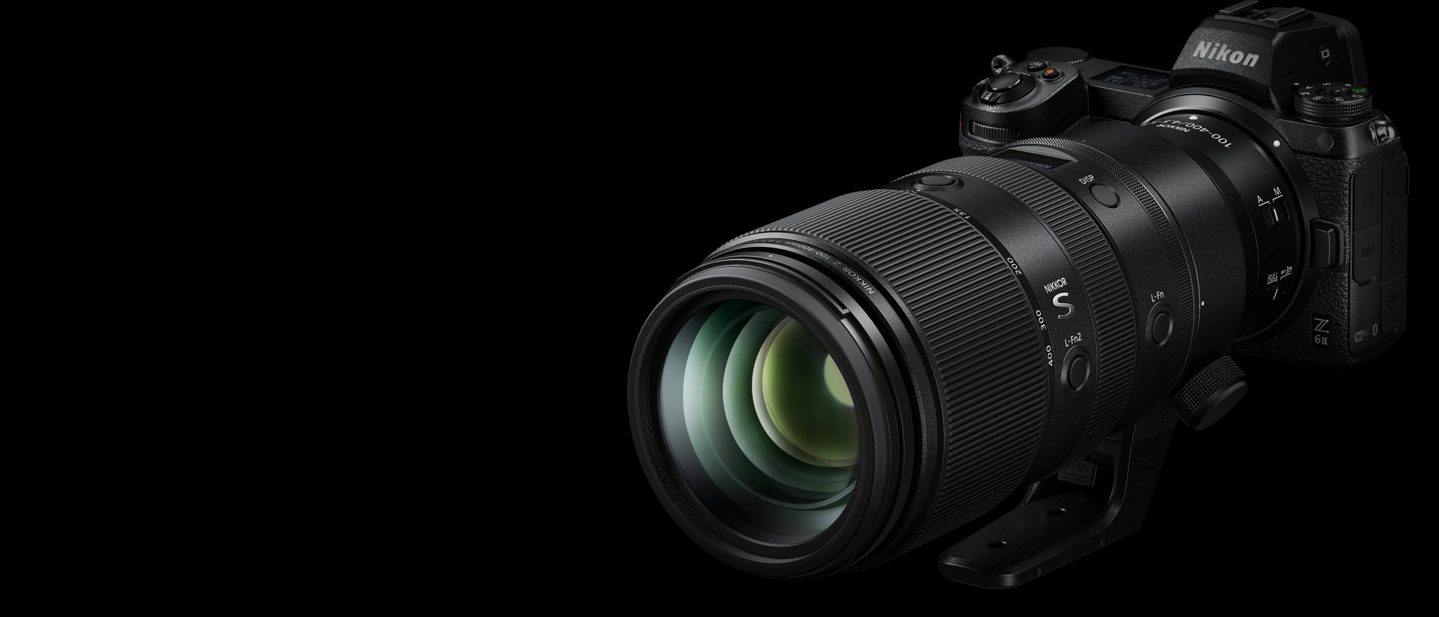 Hình ảnh minh họa cấu tạo quang học của ống kính Nikon Z 100-400mm VR S