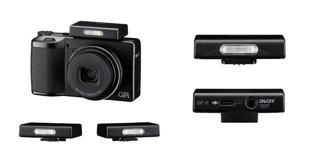 Hình ảnh chính thức đèn flash Ricoh GF-2